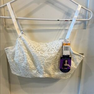 Olga Ivory Lace Bralette